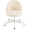 image:imageVINGLI Candy Chair Armless Cute Desk ChairComfy Small Office Chair with WheelsVanity Chair with Lumbar SupportTeddy Adjustable Rolling Swivel Computer Task Chair for Home OfficeBedroomMuted GreyCreamy Beige