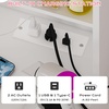 image:imageVINGLI Fluted Makeup Vanity Desk with Mirror amp Lights amp Power Outlet Small Vanity Table w 7 Drawers amp 4 Storage ShelvesOak Modern Dressing Table Set Charging Station for BedroomWhite