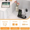 image:imageVINGLI Fluted Makeup Vanity Desk with Mirror amp Lights amp Power Outlet Small Vanity Table w 7 Drawers amp 4 Storage ShelvesOak Modern Dressing Table Set Charging Station for BedroomWhite