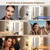 image:imageVINGLI Fluted Makeup Vanity Desk with Mirror and Lights and Stools Small Vanity Table with Bench Chair amp 2 Drawers amp 4 Storage Shelves White Dressing Table Set for Girls BedroomWhite