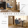 image:imageVINGLI Home Office Desk Chair Comfy with wheelsampRemovable ArmrestsGold Base Vanity Chair with BackAdjustable Rolling Swivel Computer Task Chair for StudyMakeupOfficeBedroomMicrofiberSuedeBrownBluecat Scratch Pu