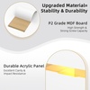 image:imageVINGLI LED Nightstand with Charging Station 3 Drawer Nightstand White Nightstand Acrylic Nightstand Smart Nightstand Wood Nightstand Bedroom Modern Night Stand Bedside Table End TableWhite